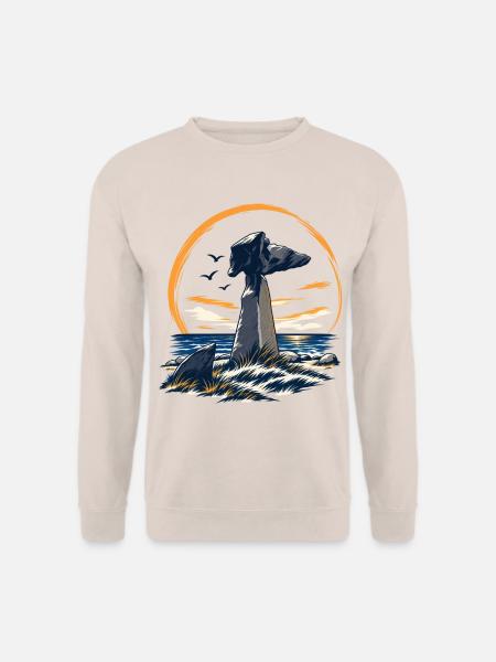 Clay Hirtshals - Unisex Pullover - Sand