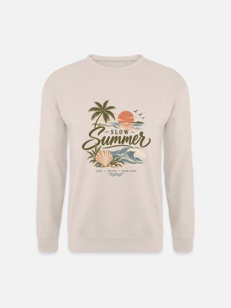 Slow Summer Strandtraum - Unisex Pullover - Sand