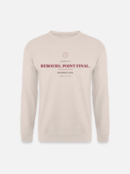 Countdown T-Shirt – T-Shirt der letzten Periode - Unisex Pullover - Sand