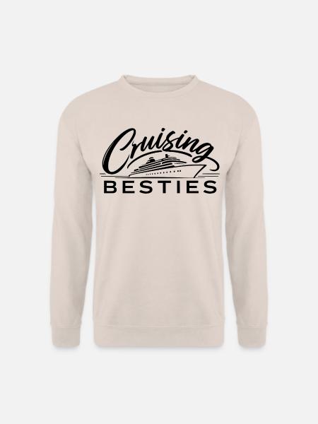 Cruising Besties - Unisex Pullover - Sand