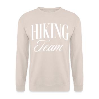 Hiking Team - Unisex Pullover - Sand - Vorne - Alina (178cm) & Michal (187cm)