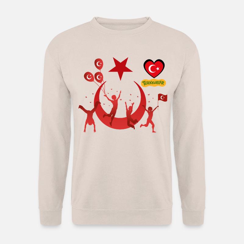 Turkiyelove - Unisex Pullover - Sand