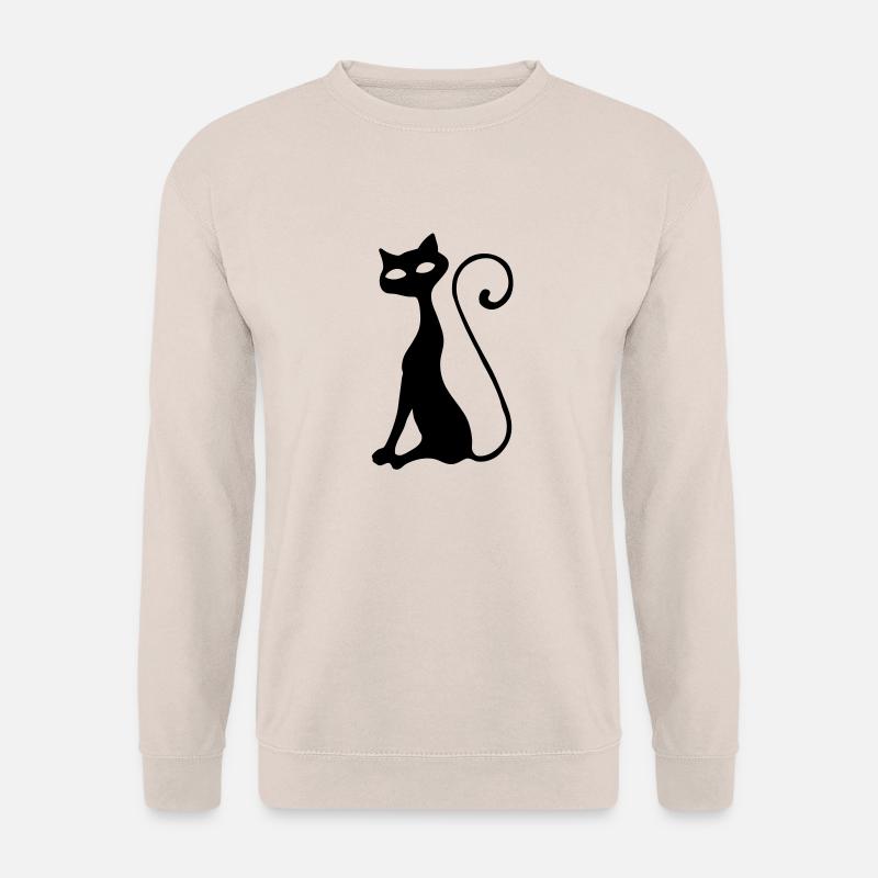 cat - Unisex Pullover - Sand