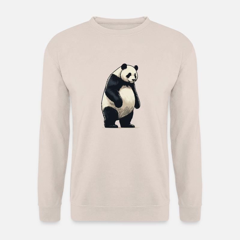 Panda - Unisex Pullover - Sand