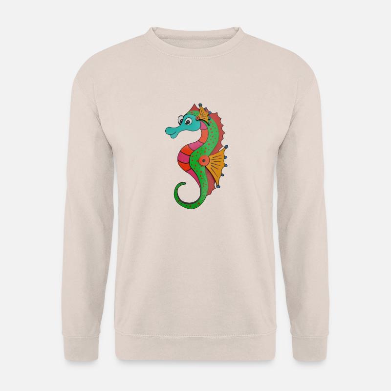 Seepferdchen - Unisex Pullover - Sand