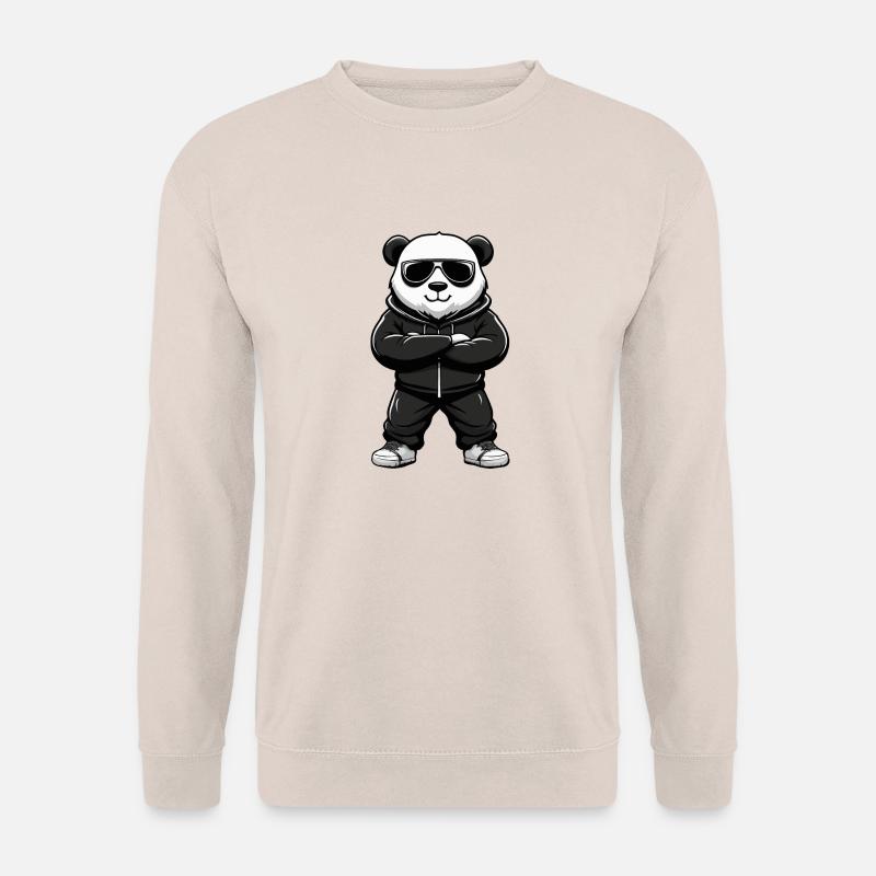 panda - Unisex Pullover - Sand