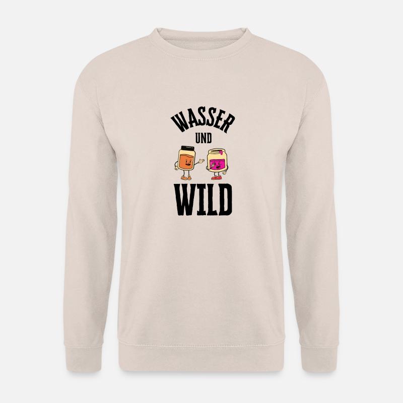Wasser und Wildnis - Unisex Pullover - Sand