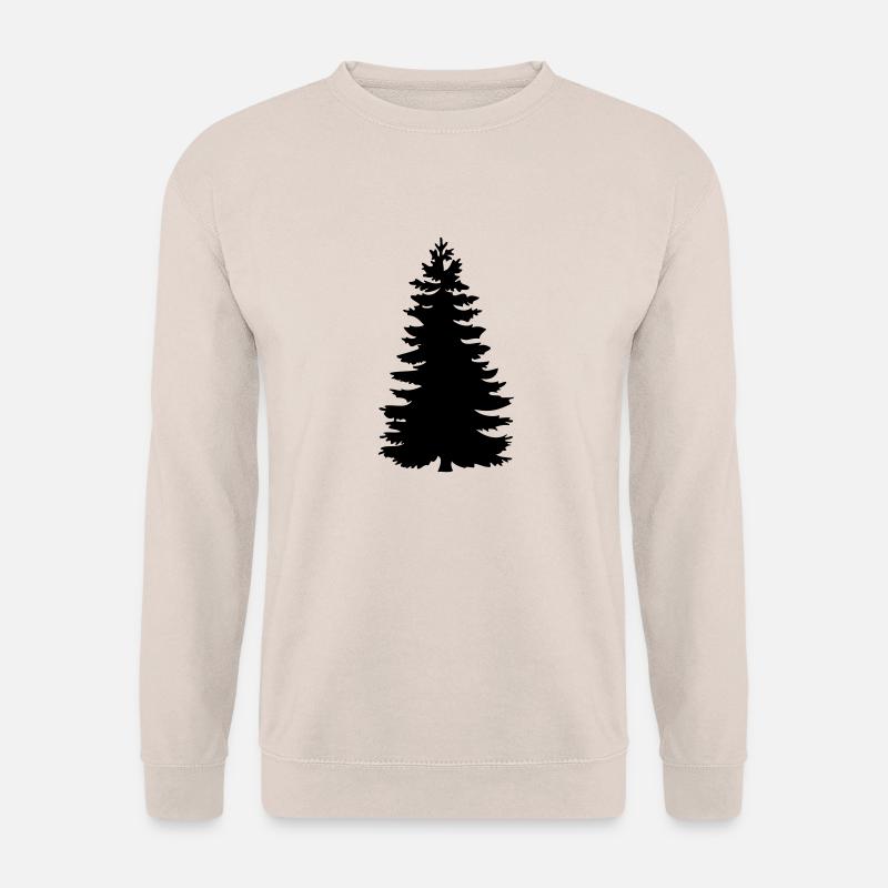 Baumsilhouette - Unisex Pullover - Sand