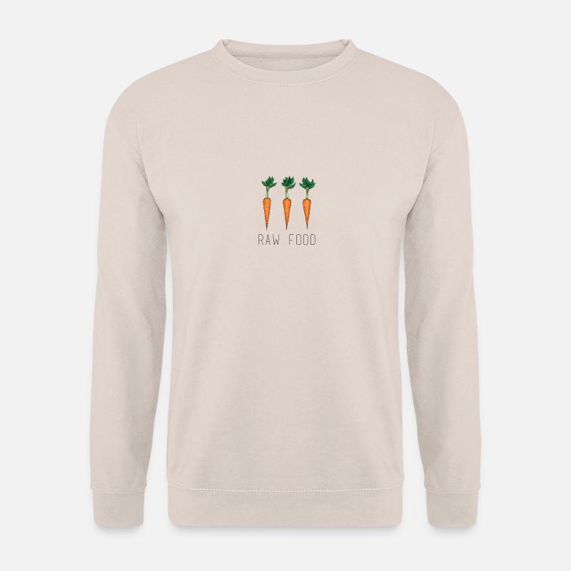raw food - Unisex Pullover - Sand
