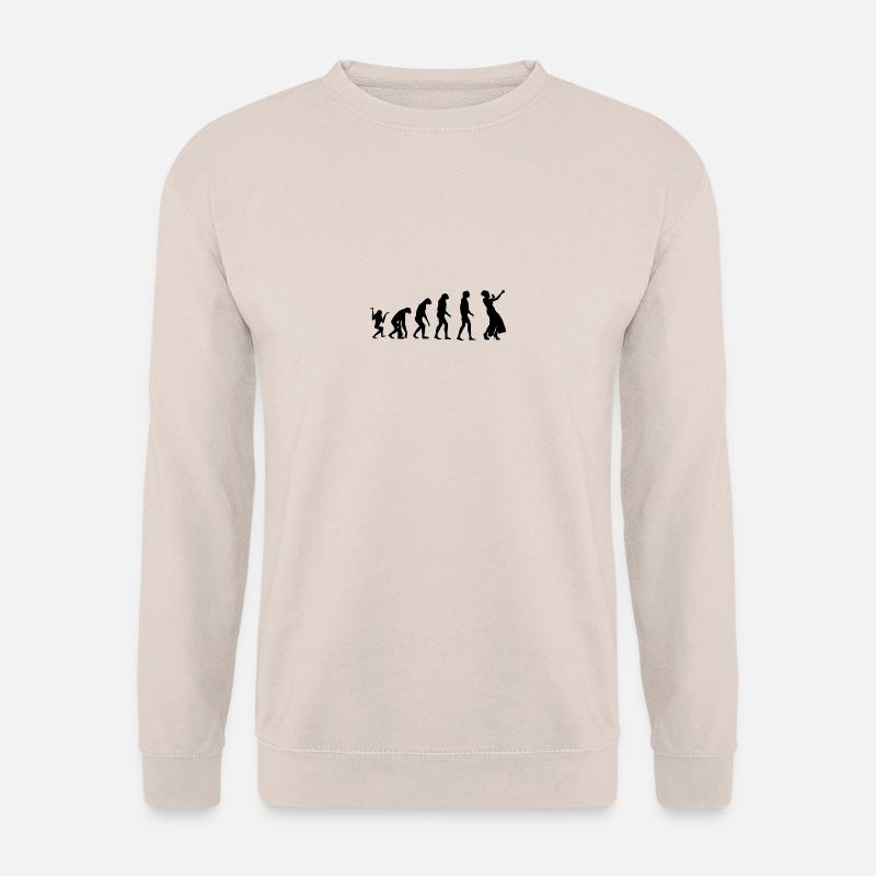 Evolution singer - Unisex Sweatshirt - sand
