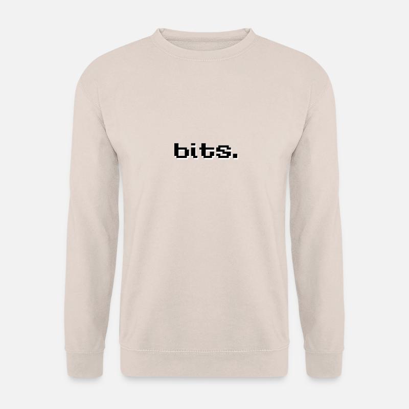 Bits Black - Unisex Sweatshirt - sand