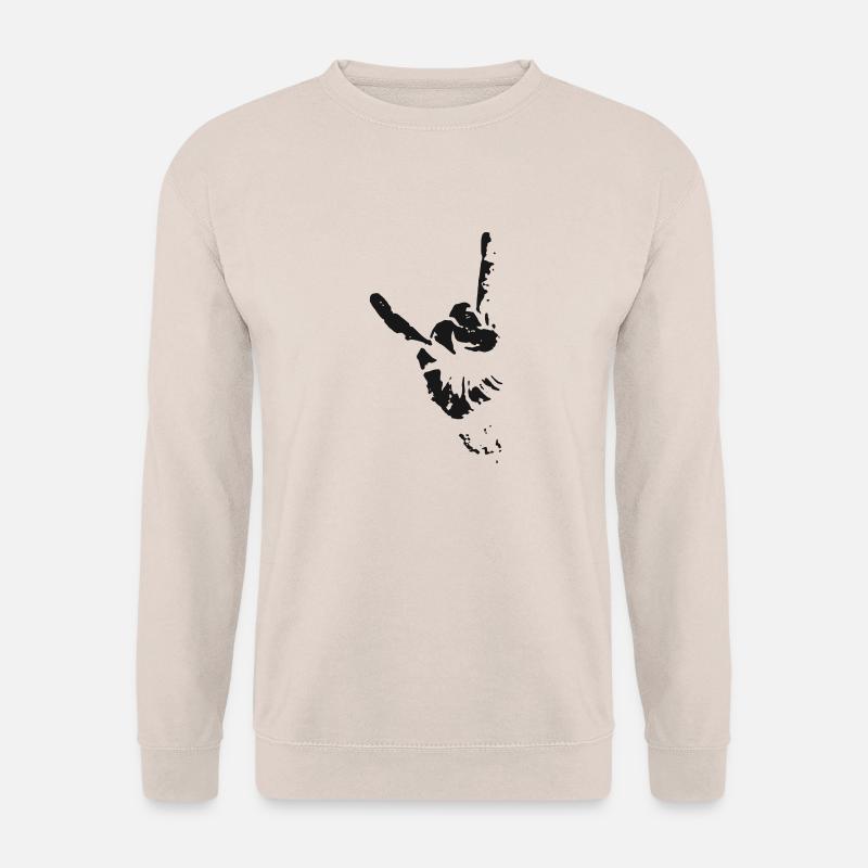 Metal Hand - Unisex Pullover - Sand