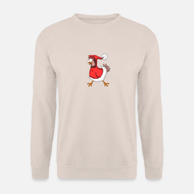 Weihnachtshuhn - Unisex Pullover - Sand