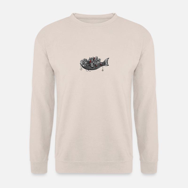 Fisch - Unisex Pullover - Sand