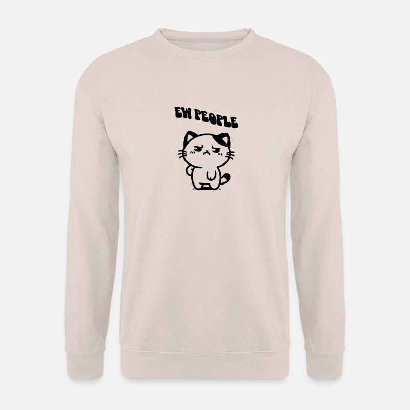 CAT Ew People - Unisex Pullover - Sand
