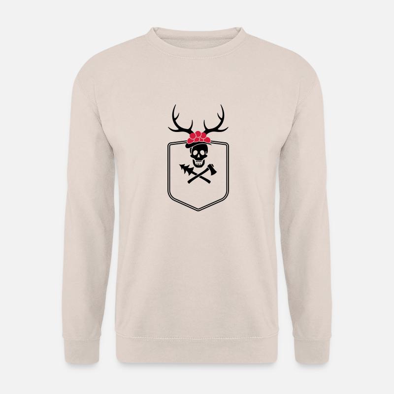 Schwarzwaldpiraten-Wappen - Unisex Pullover - Sand