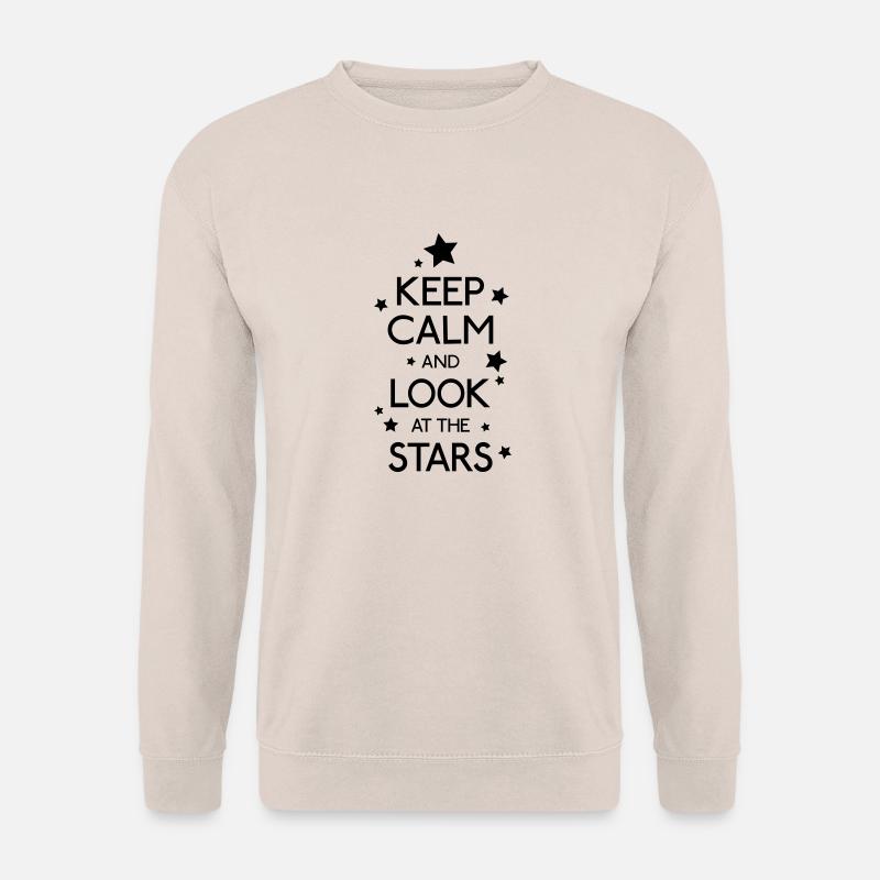 Keep Calm Stars - Unisex Pullover - Sand