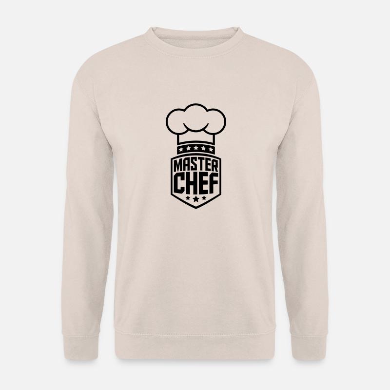 Cool Master Star Chef Logo - Unisex Pullover - Sand