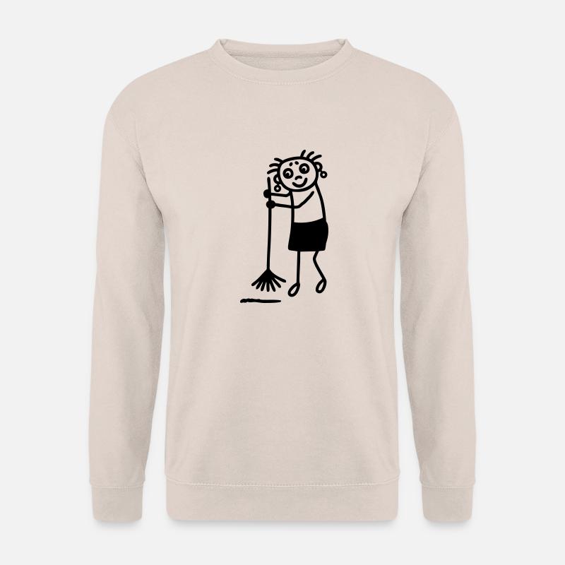 Fleißige Hausfrau - Unisex Pullover - Sand