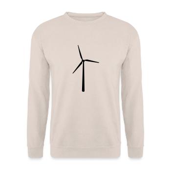 sustainable - Unisex Sweatshirt - sand - Front - Alina (178cm) & Michal (187cm)