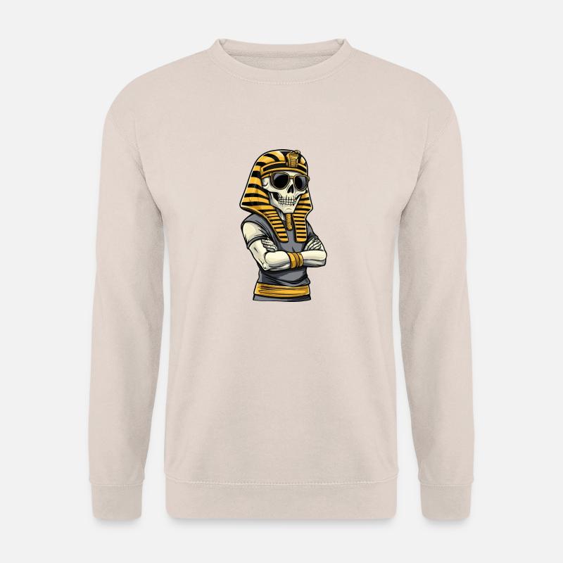 Pharao Skull - Unisex Pullover - Sand