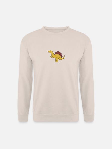 Dinosaurier Steinzeit Fossil Geschenk Neandertaler - Unisex Pullover - Sand