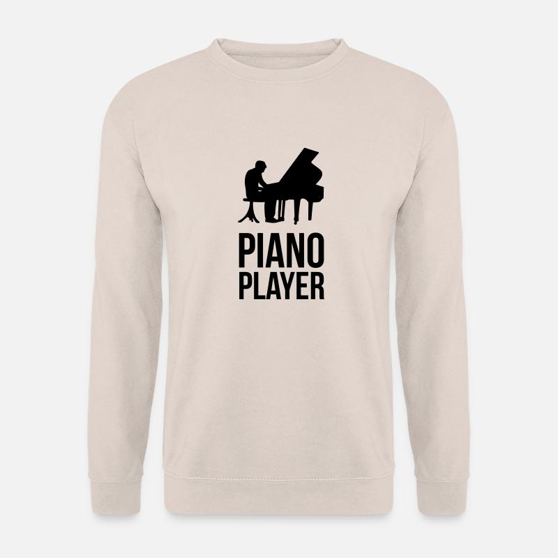 Piano Player - Unisex Pullover - Sand