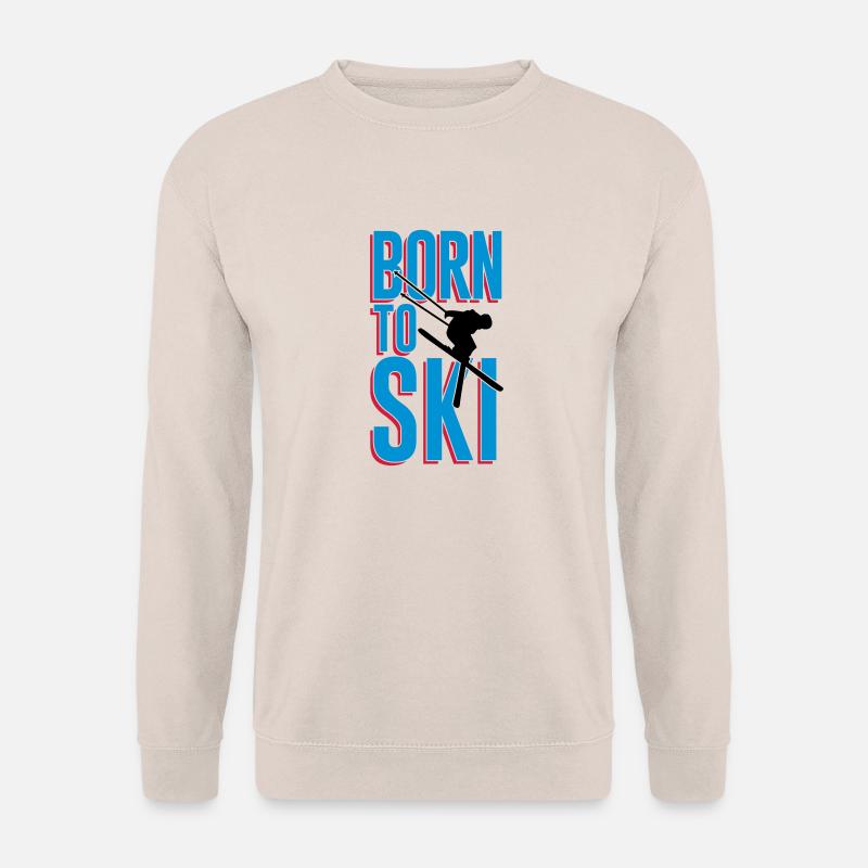 Born to Ski - Unisex Pullover - Sand