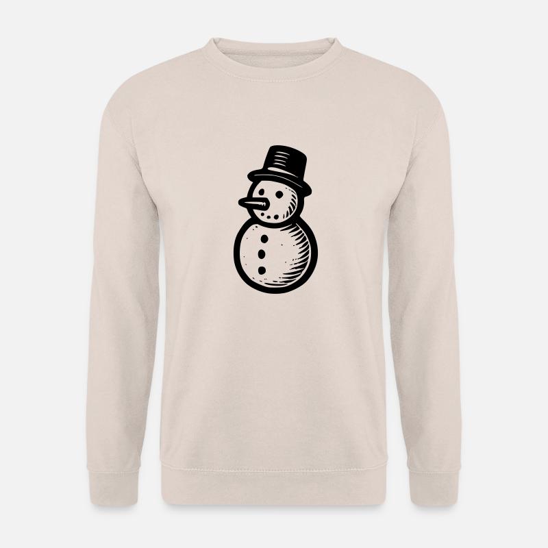 Schneemann - Unisex Pullover - Sand