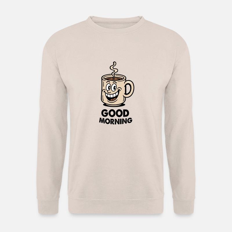 Coffee Cup Comic - Unisex Sweatshirt - sand