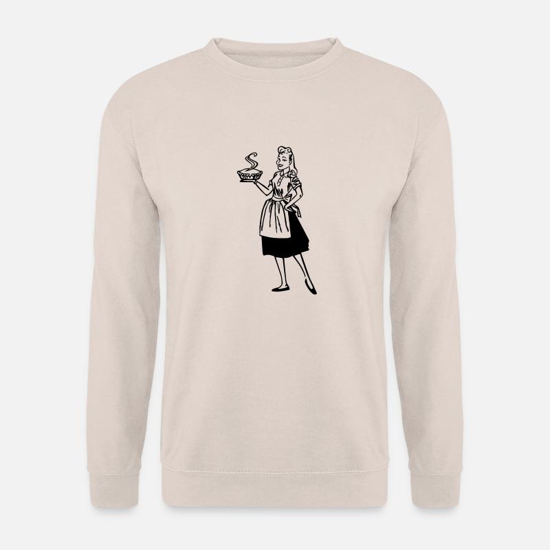 hausfrau - Unisex Pullover - Sand