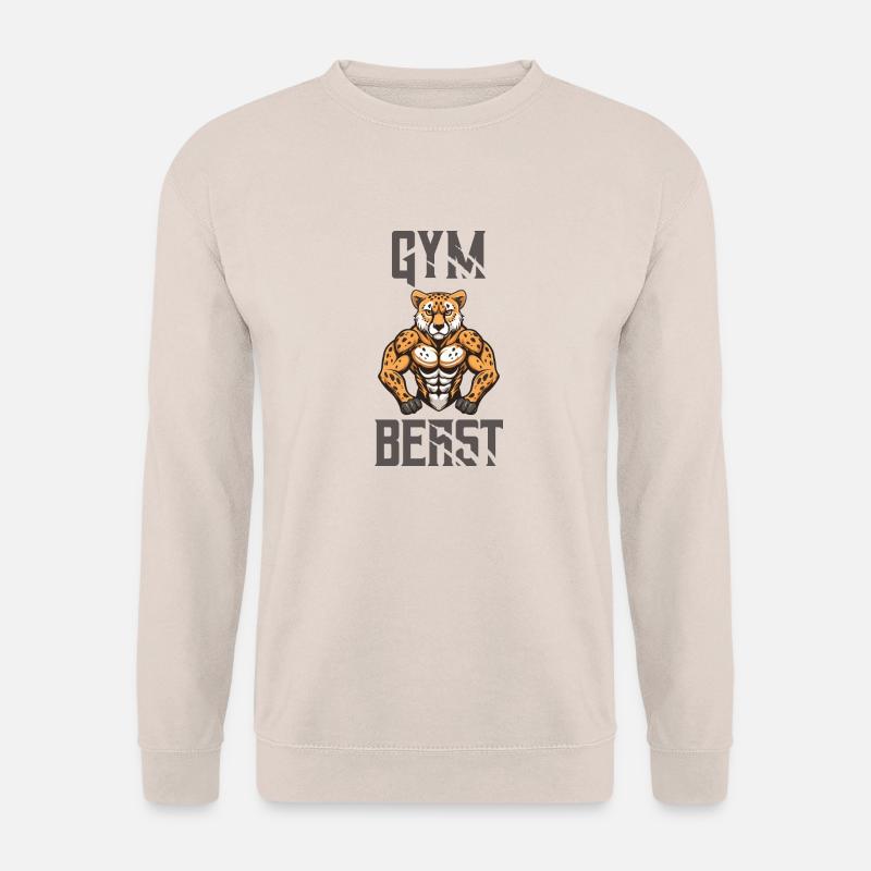gepard gym beast - Unisex Pullover - Sand