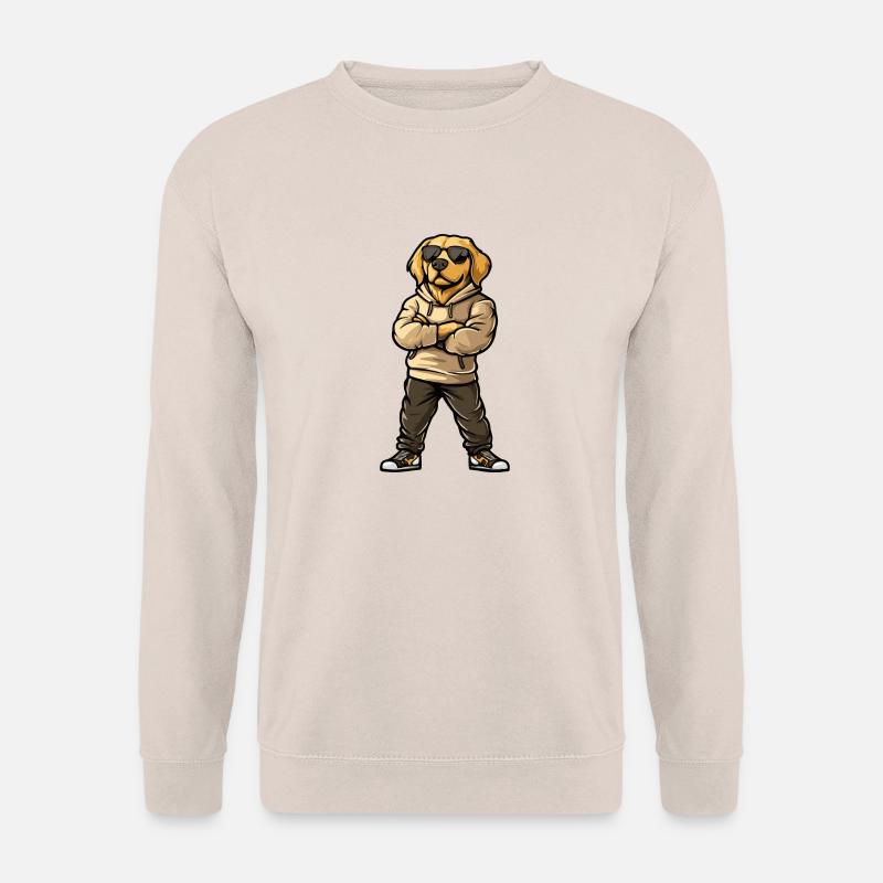beagle hund - Unisex Pullover - Sand