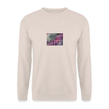 GABI ART „im Rhythmus des Lebens“ - Unisex Pullover - Sand - Vorne - Alina (178cm) & Michal (187cm)