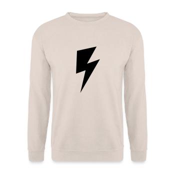 blitz - Unisex Pullover - Sand - Vorne - Alina (178cm) & Michal (187cm)