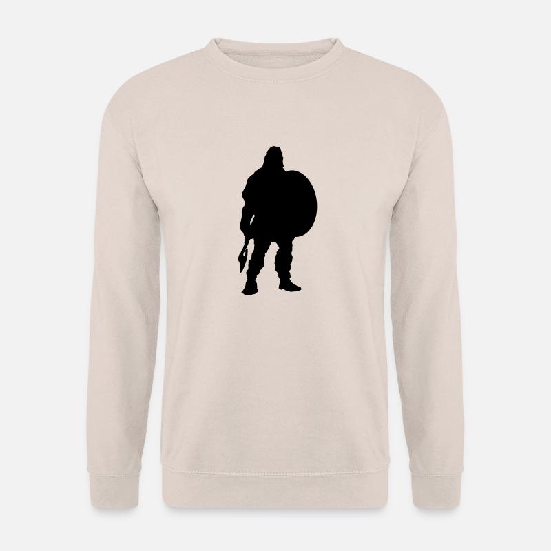 Wikinger Silhouette - Unisex Pullover - Sand