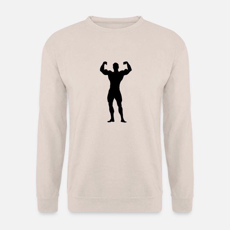bodybuilder - Unisex Sweatshirt - sand