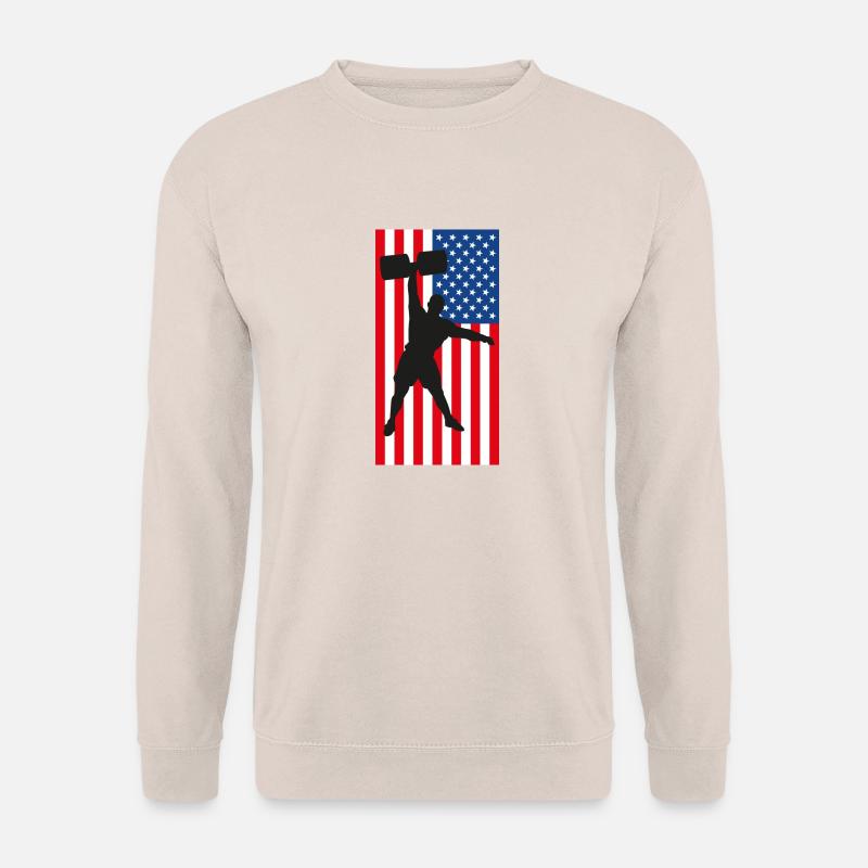 Strongman USA - Unisex Pullover - Sand
