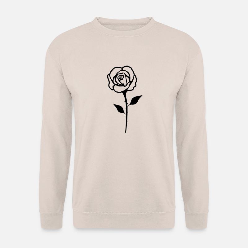 rose - Unisex Pullover - Sand