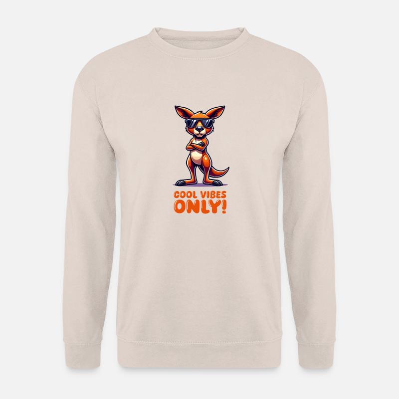 kangeroo cool - Unisex Pullover - Sand