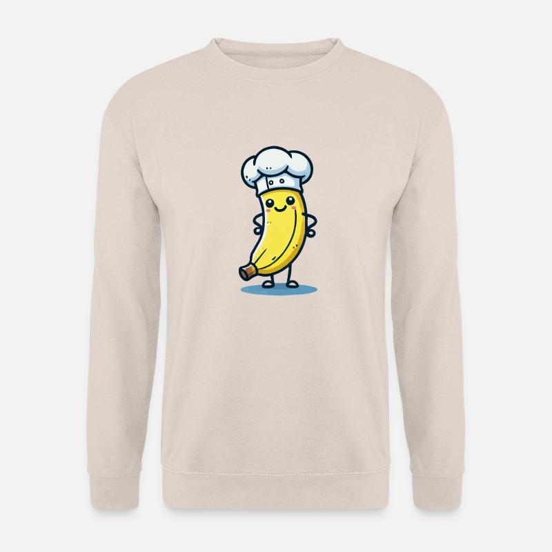banane comic koch - Unisex Pullover - Sand