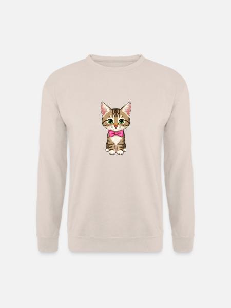 Niedliche Katze - Unisex Pullover - Sand