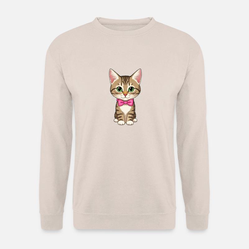 Niedliche Katze - Unisex Pullover - Sand