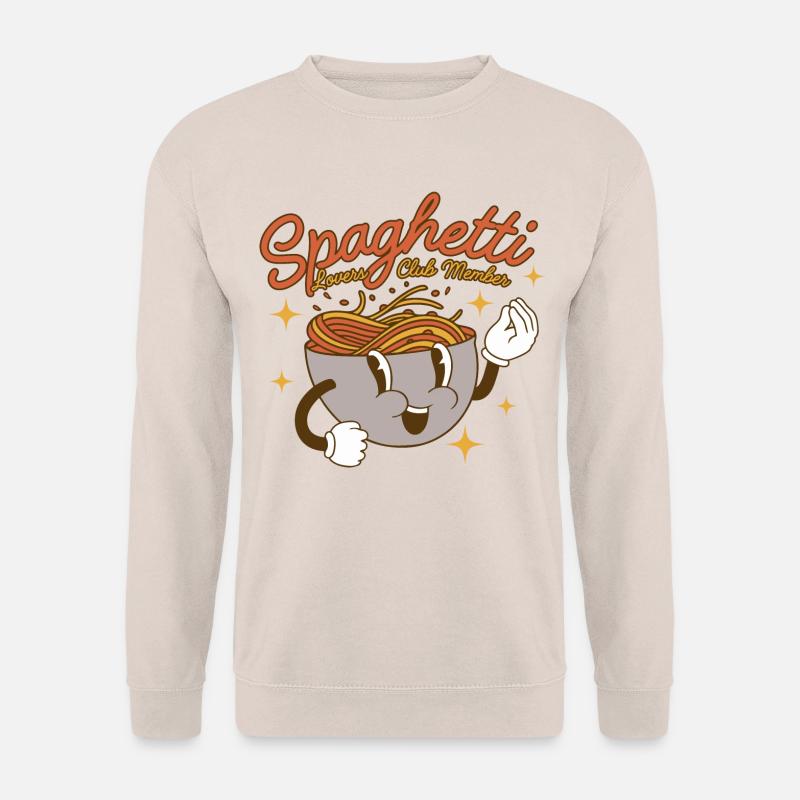 Spaghetti Lovers Club Mitglied - Unisex Pullover - Sand