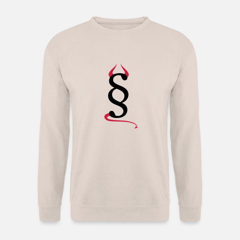 Devils paragraphe - Sweat-shirt Unisexe - sable