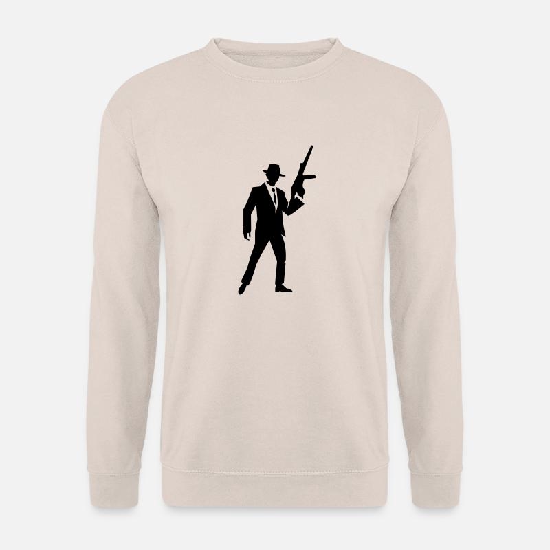 gangster_01 - Unisex Pullover - Sand