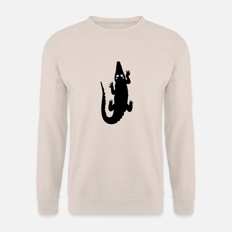 crocodile - Unisex Sweatshirt - sand