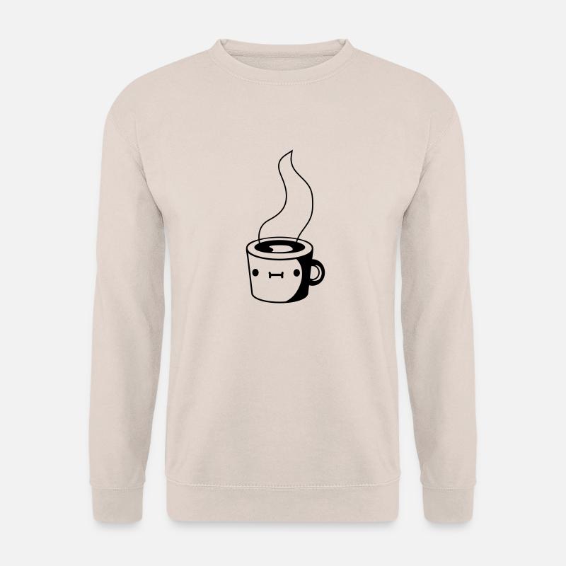 Cute coffee cup - Unisex Sweatshirt - sand