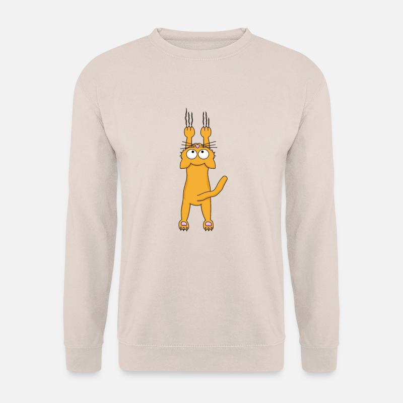 Orange Katze - Unisex Pullover - Sand