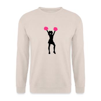 Cheerleader - Sweat-shirt Unisexe - sable - Devant - Alina (178cm) & Michal (187cm)